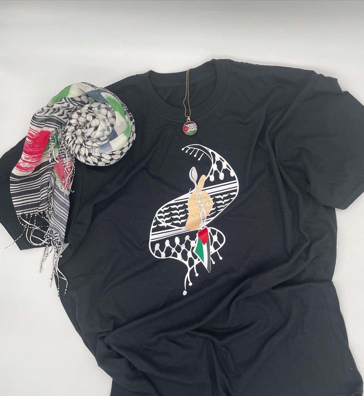 Palestinian Kuffiyeh Freedom Spoon Hoodie