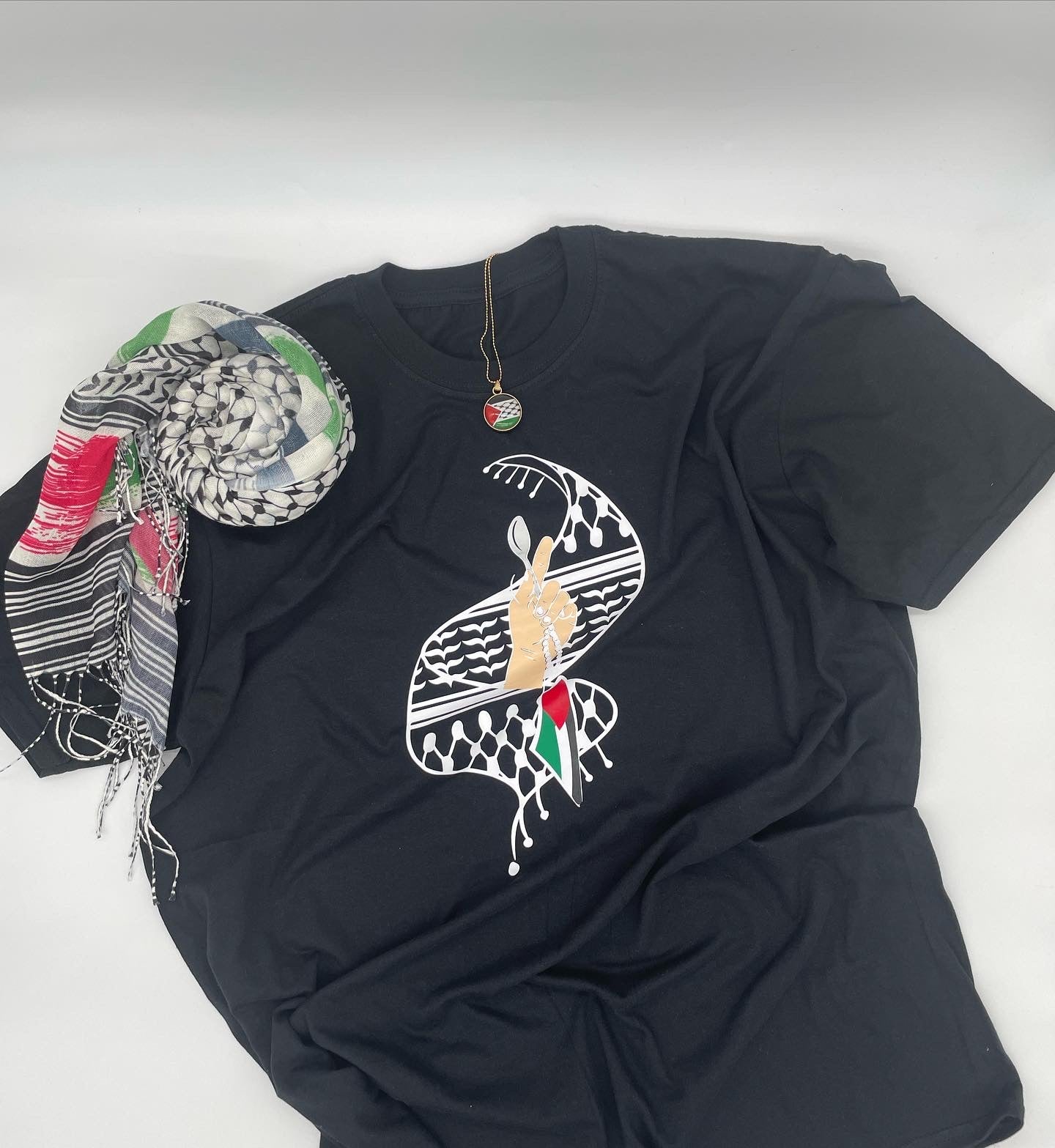 Palestinian Kuffiyeh Freedom Spoon Hoodie
