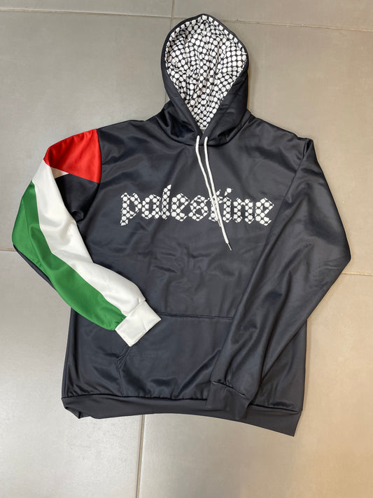 Palestine hatta print hoodie