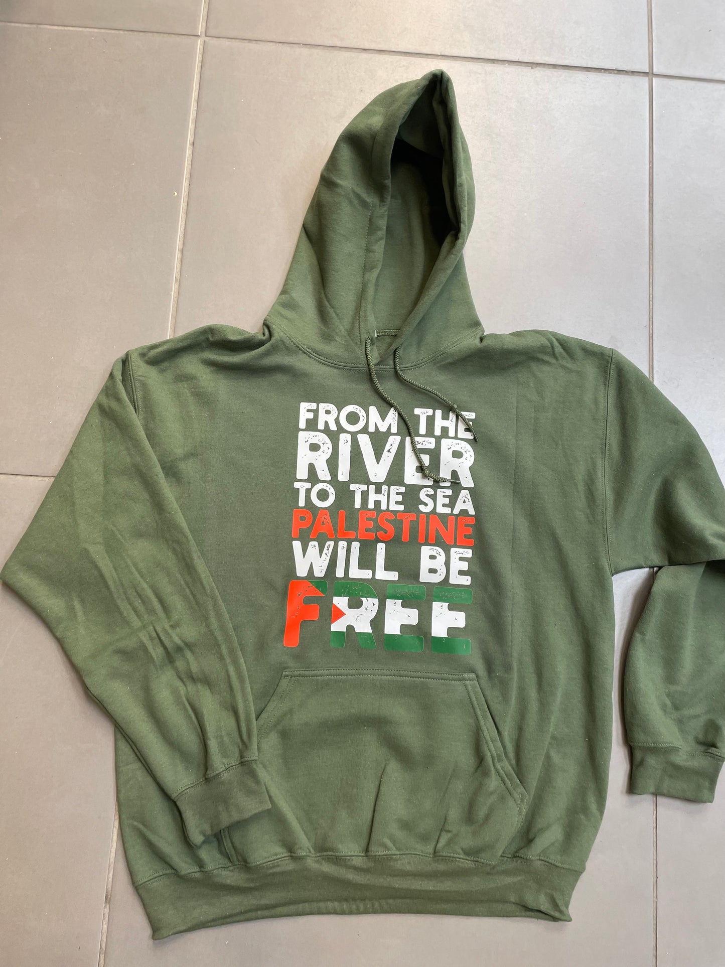 From the River to the Sea Palestine Will Be Free Hoodie - Unisex