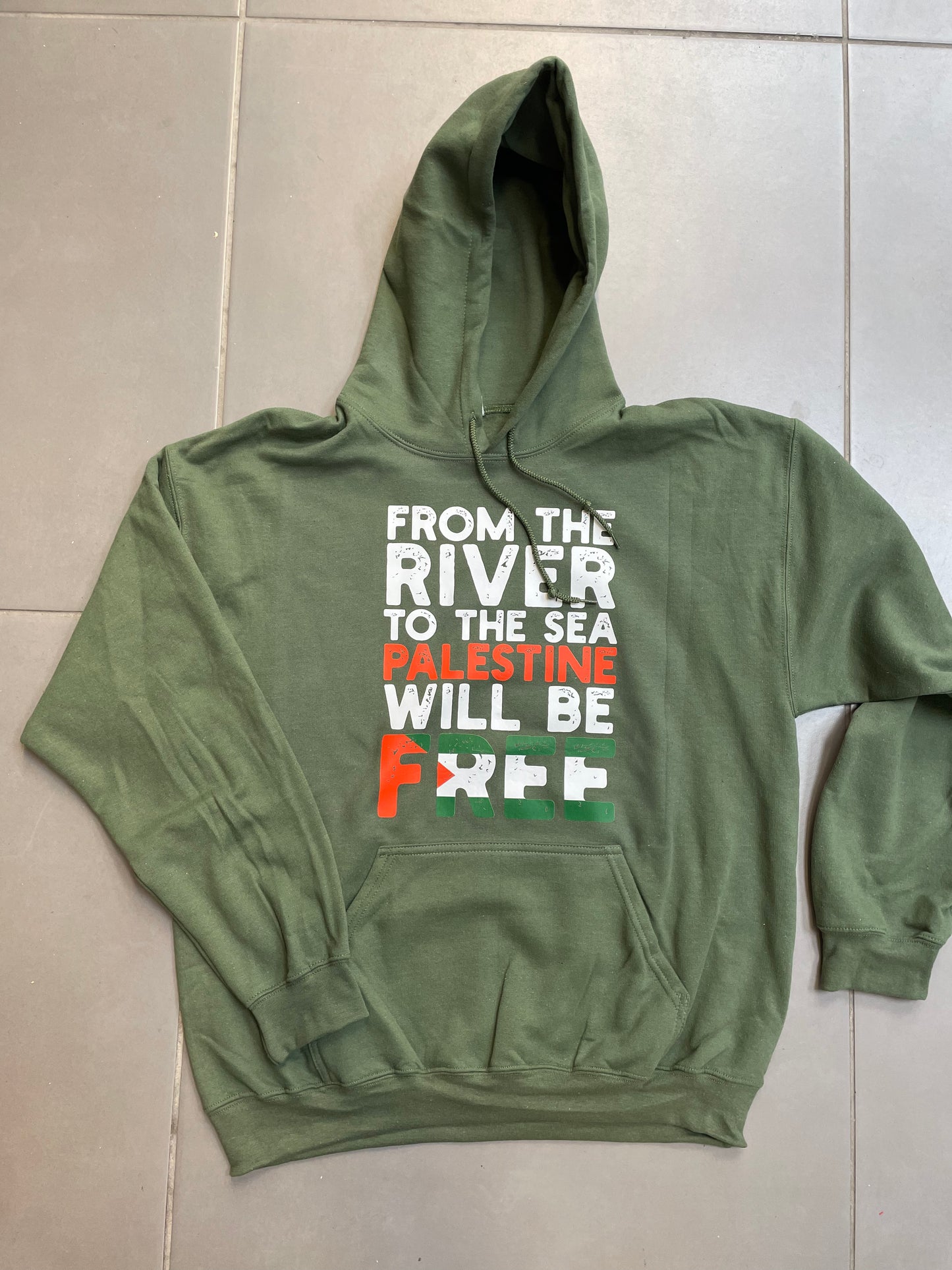 From the River to the Sea Palestine Will Be Free Hoodie - Unisex