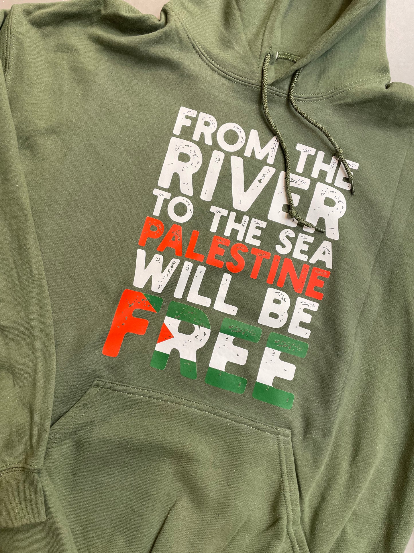 From the River to the Sea Palestine Will Be Free Hoodie - Unisex