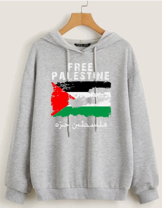 Free palestine Palestinian hoodie